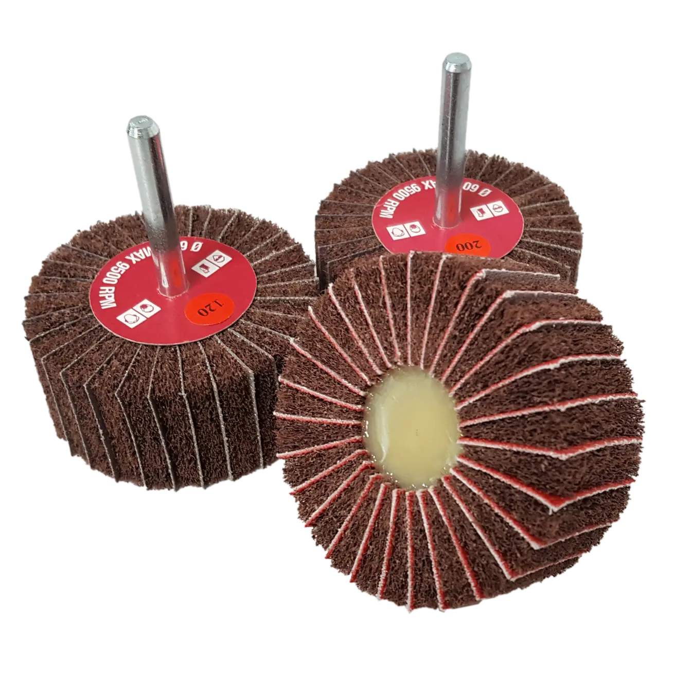 ROUE A LAMELLES DIAMANTEES KGS FLEXIS® 60X30 MM