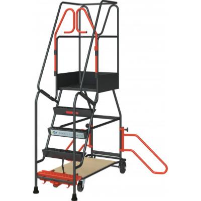 Escabeau de rayonnage  immobilisation automatique 150 kg 8300088 - FIMM