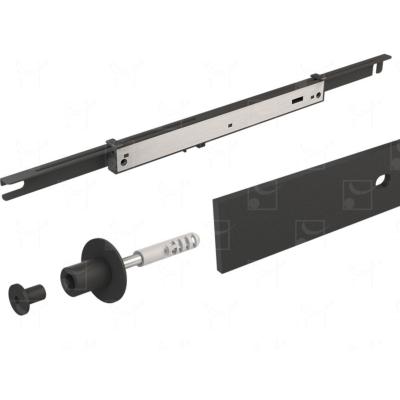 Kit Rail Porte Bois Coulissante Amortisseur Ferme-porte Noir Moderne (RD-T9-B ROC DESIGN) - Mantion