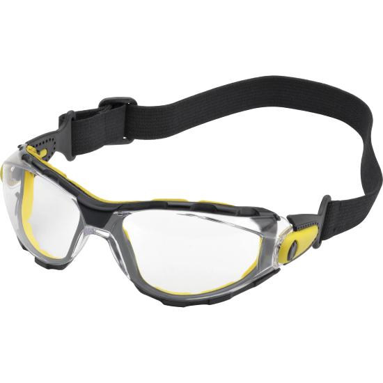 Lunette protection travail PACAYSTIN Clear Strap Incolore - Delta Plus