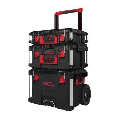 Servante coffre emboitable PACKOUT BOX (Trolley + Coffret Large + Coffre) - Milwaukee