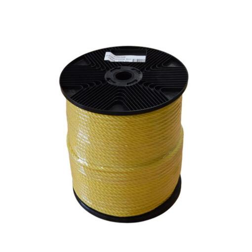 Bobine cordage polypropylène jaune Ø8mmx160m 1040kgf 31/1761 - Corderies tournonaises