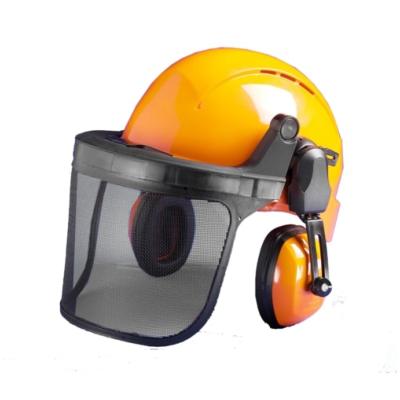 Casque forestier 3 en 1 avec protection auditive et visire - Centurion