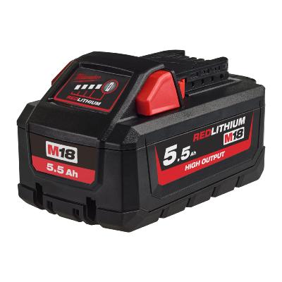 Pack NRJ M18 HNRG-552 2 Batteries 18V 5,5Ah + Chargeur rapide - Milwaukee