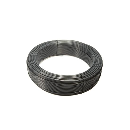 Fil de tension Ø3.1mm bobine 100m pour raidisseur de grillage clôture - Gris anthracite