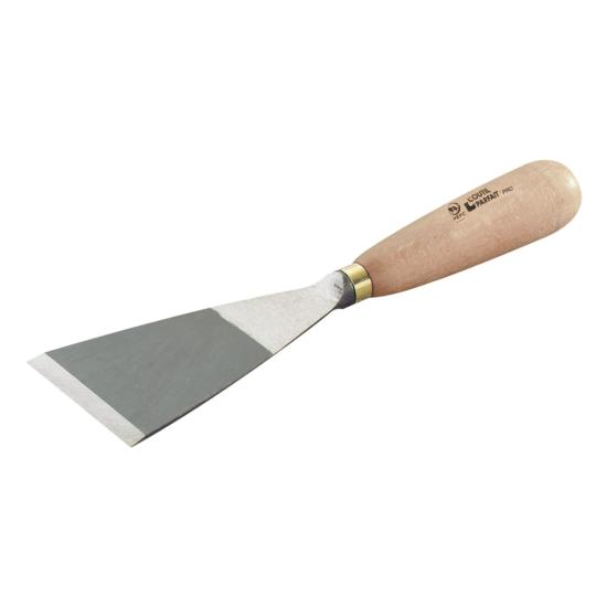 Riflard de maçon lame acier vernie avec manche bois hêtre 7cm - Outil Parfait