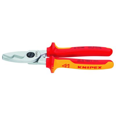 Coupe-cbles  double tranchants 200 mm Isol 1000V - Knipex