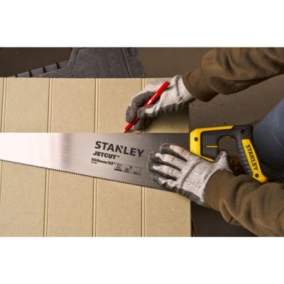 Scie égoïne coupe fine JETCUT™ 380mm 11 dents - Stanley