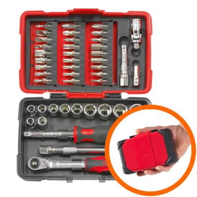 Mini Coffret douilles accessoires ULTIMATE® XS COMPACT 1/4" (44 pièces) - Ks Tools