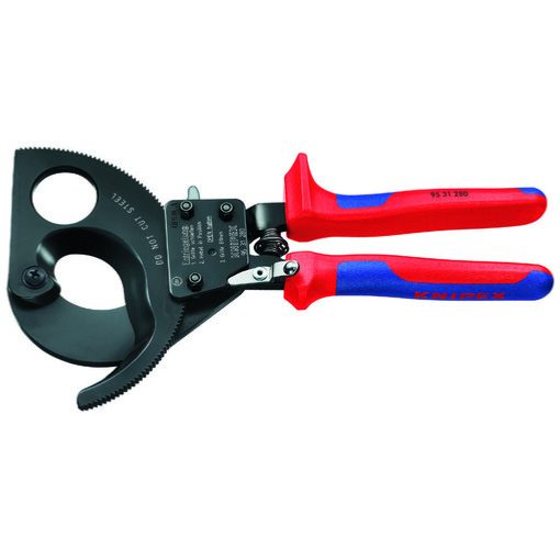 Coupe-câbles cuivre à cliquet 250mm Ø32 - Knipex