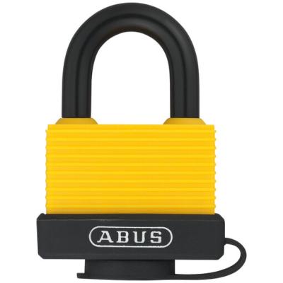 Cadenas à clé aluminium léger étanche anti-chocs ultra sécurisé jaune 70AL/45 - Abus