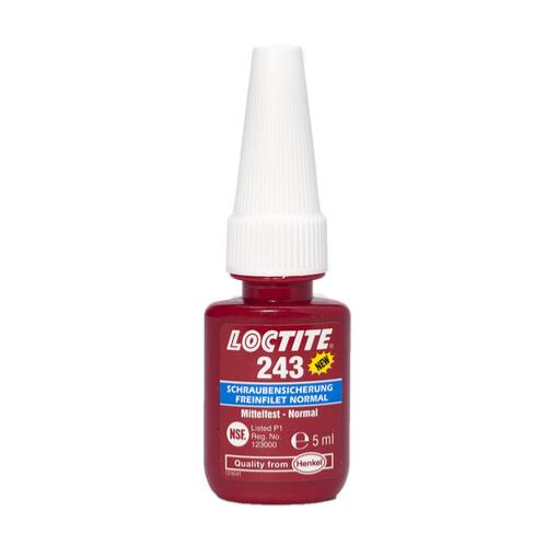 Colle méthacrylate frein filet résistance moyenne pour filetés métalliques 243 - Loctite