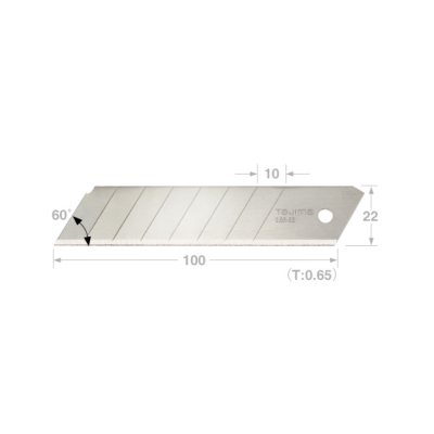 Lames de cutter Endura Blade 22 mm (Étui lot de 10) - Tajima