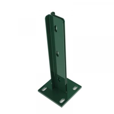 Platine pour poteaux Izifix Vert (Grillage Nylofor 3D) - Betafence