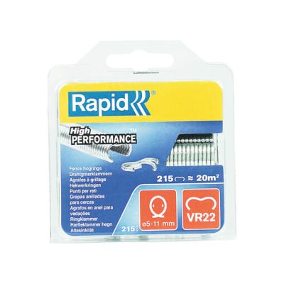 Agrafe VR22 pour fil de clture 5-11mm Galva (Blister de 215) - Rapid