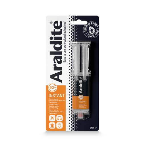 Colle époxy INSTANT quotidien haute résistance multi matériaux - Araldite