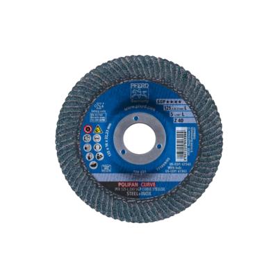 Disque à lamelles PFR 125-M Z 40 SGP CURVE POLIFAN® STEELOX - Pferd