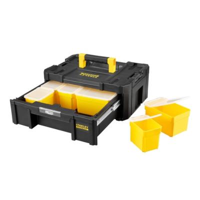 Mallette grand tiroir avec 6 casiers de rangement PRO-STACK FatMax - Stanley