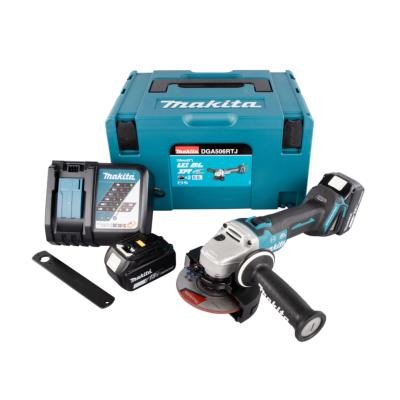 Meuleuse d'angle Ø125mm 18V 5Ah grande performance avec batteries DGA506RTJ - Makita