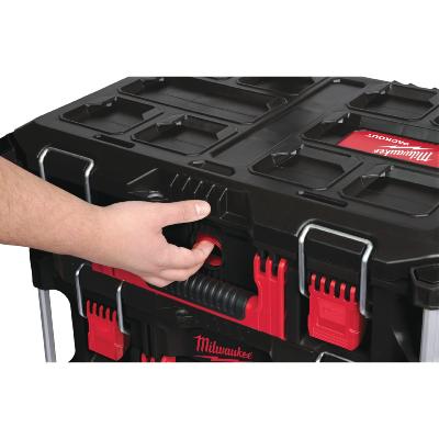 Servante coffre emboitable PACKOUT™ BOX (Trolley + Coffret Large + Coffre) - Milwaukee