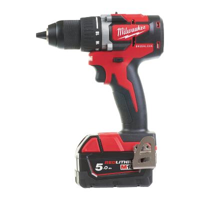 Perceuse visseuse 18V 5Ah M18 CBLDD-502C (+2 batteries et chargeur) - Milwaukee