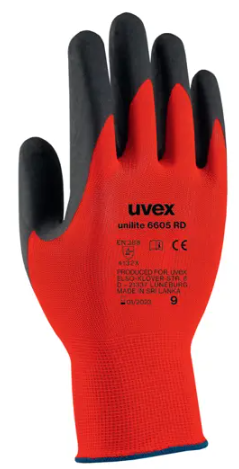 GANT DE PROTECTION UVEX UNILITE 6605 RD T07