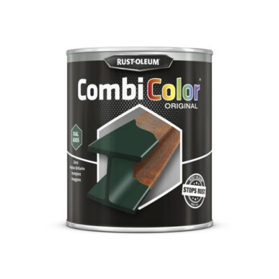 Peinture CombiColor Mtal 0,75L Vert mousse Brillant RAL 6005 (7337.0.75) - Rust Oleum