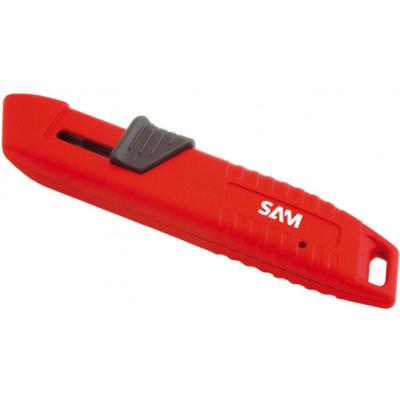 Cutter lame auto-rtractable corps zamak scurit optimale (378-40) - SAM Outillage