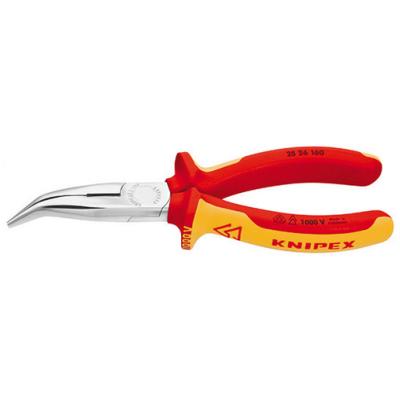 Pince  bec demi-rond 160mm coud  40 isole 1000V - Knipex