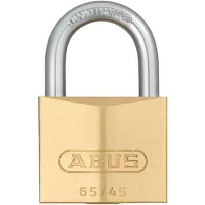 Cadenas à clé laiton traditionnel série 65 45mm s'entrouvrant N.6451 - Abus