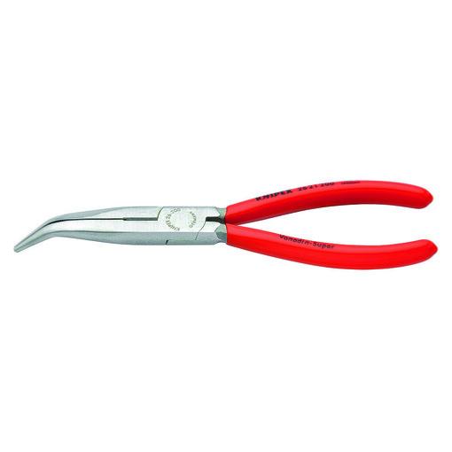 Pince à bec demi-rond 200mm coudé à 40° - Knipex