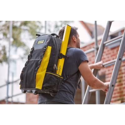 Sac à dos à roulettes porte outils multi poches nylon FatMax - Stanley