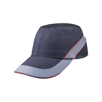 Casquette anti-heurt type base-ball ar noir rouge visire - Delta Plus