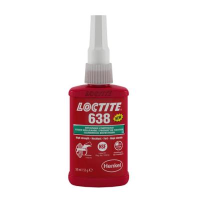 Colle mthacrylate Blocpresse fixation des emmanchements 638 (50ml) - Loctite