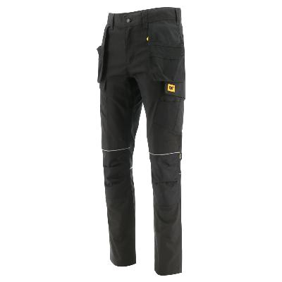 Pantalon travail noir Multi poches TRADES POCKET 1810099.11 (Caterpillar) - CAT