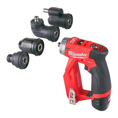 Perceuse visseuse 12V M12 FDDXKIT-202X (+2 batteries 2Ah) - Milwaukee