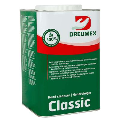 Savon gel "Classic" avec microbilles bidon grand format 4,5L - Dreumex