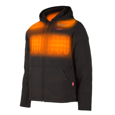 VESTE CHAUFFANTE NOIRE RIPSTOP M12 HPJBL2-0 S