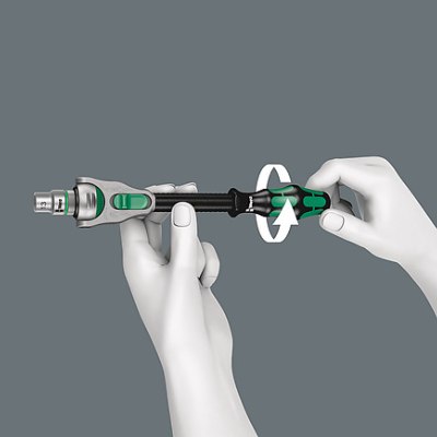 Cliquet ZYKLOP SPEED 1/4" (8000 A SB) - Wera