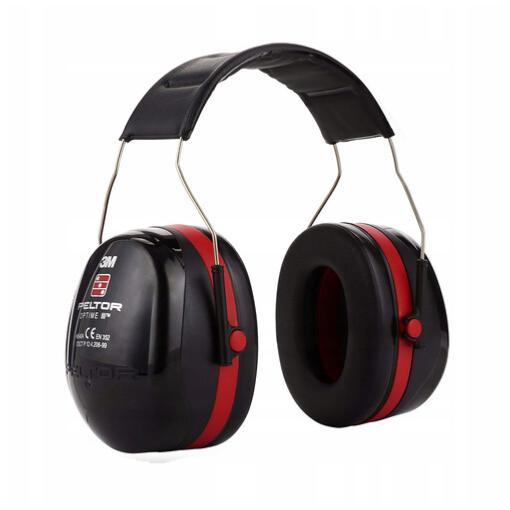 Casque antibruit Optime™ III ultra confort noir serre tête SNR 35 - 3M