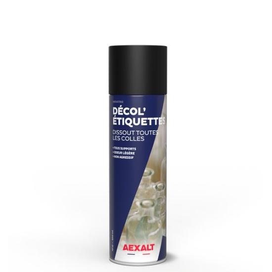 DÉCOL’ÉTIQUETTES décolle dissout étiquette multi-surfaces non agressif 650ml 1515 - Aexalt