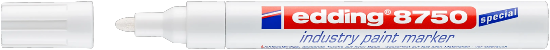 MARQUEUR PEINTURE SPECIAL INDUSTRIE BLANC 8750 - Edding