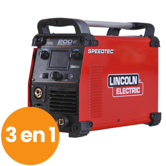 Poste Multiprocédés MMA MIG/MAG TIG SPEEDTEC 200C - Lincoln