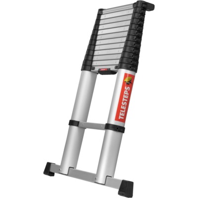 Échelle télescopique + Barre stabilisatrice ECOLINE 3,80m - Telesteps