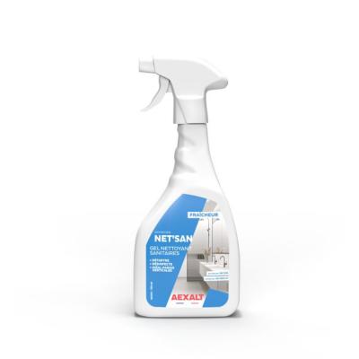 Gel nettoyant dtartrant dsinfectant salle de bain sanitaire NETSAN (750ml) - Aexalt