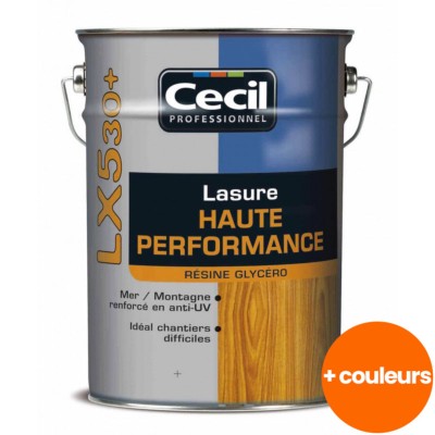 Lasure haute performance LX530+ protection leve rsine pour chantier difficile - Cecil