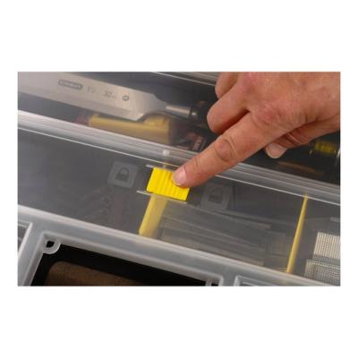 Organiseur mallette 25 compartiments pour outil fixation (Max. 7kg) - Stanley