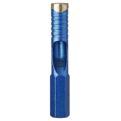 Foret diamant "Blue Ceram" spécial perçage grès dures +mandrin, pierre à aviver 426C (Kit) - Diager