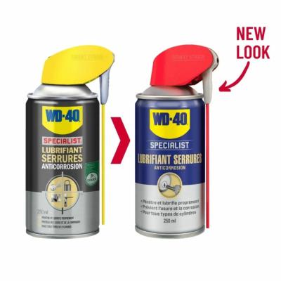 Lubrifiant serrure Specialist® sans graisse ni silicone (250ml) - WD40