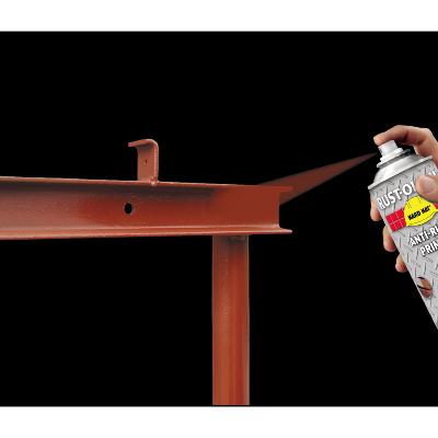 Peinture Primaire Antirouille HARD HAT® Aérosol 500ml (Brun rouge) - Rust Oleum